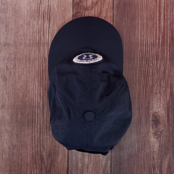 *FLAW READ* Lululemon Womens Baller Hat Logo Patch Navy Blue Fits Small - Picture 10 of 16